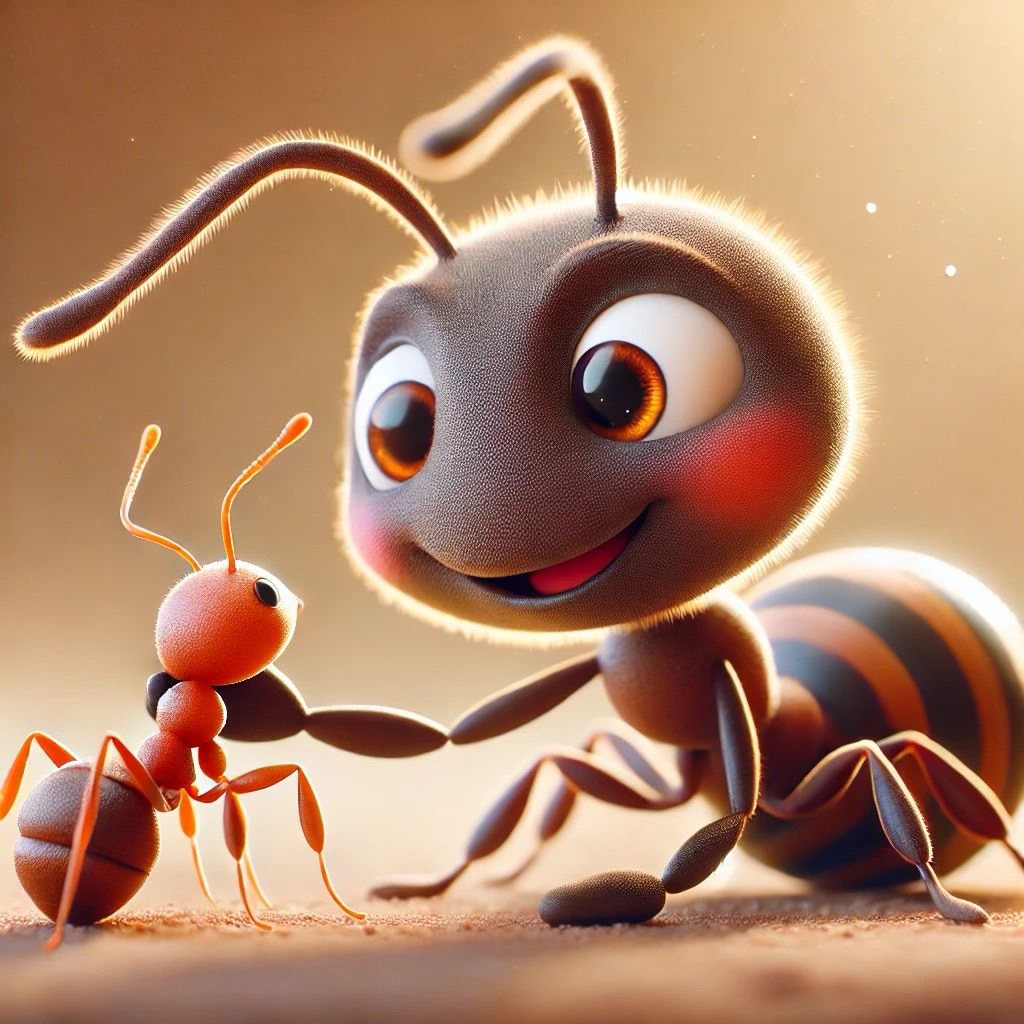 Les fourmis empathiques