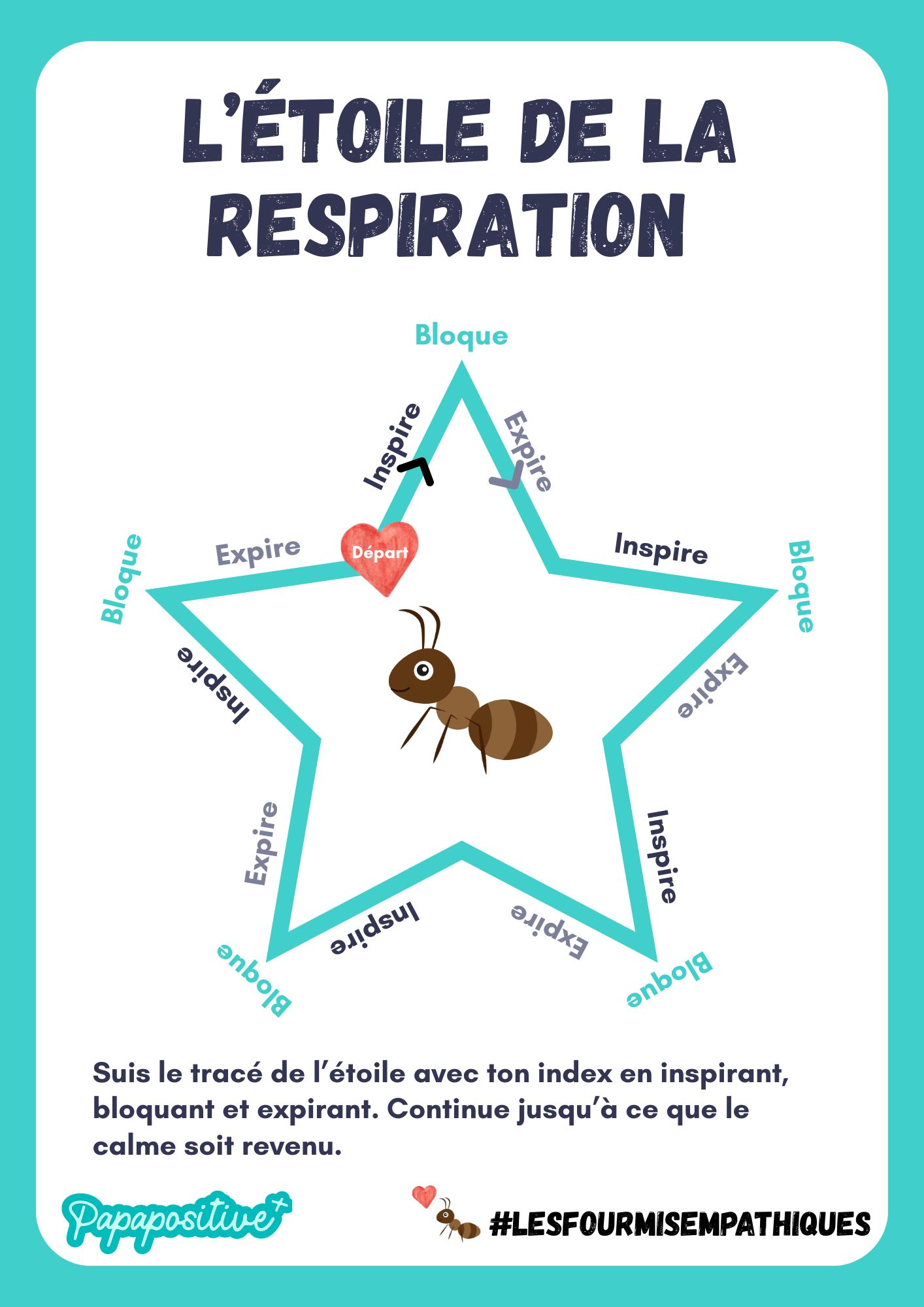 Nouvel outil : l’étoile de respiration